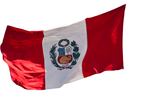 Couleur-roge-et-blanc-sont-le-drapeau-péruvien